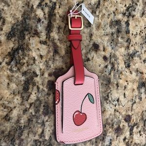 Coach Cherries Luggage Tag